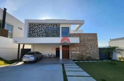 Casa com 3 dormitórios, 296 m² - venda por r$ 3.500.000,00 ou aluguel por r$ 18.950,00/mês - urbanova - são josé dos campos/sp