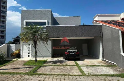 Casa com 3 suítes, 290 m² - venda por r$ 2.500.000 ou aluguel por r$ 13.545/mês - urbanova - são josé dos campos/sp