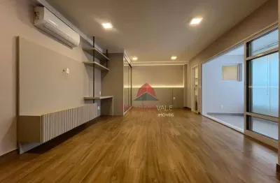 Apartamento com 1 dormitório, 45 m² - venda por r$ 740.000,00 ou aluguel por r$ 4.323,40/mês - jardim aquarius - são josé dos campos/sp