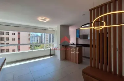 Apartamento com 1 dormitório para alugar, 48 m² - jardim aquarius - são josé dos campos/sp