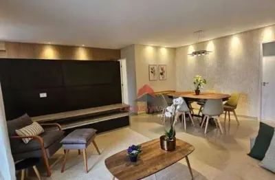 Apartamento para alugar, 106 m² por r$ 6.401,35/mês - jardim aquarius - são josé dos campos/sp