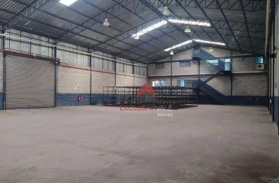 Galpão aluga área construída 1.200 metros quadrados, chácaras reunidas, são josé dos campos-sp