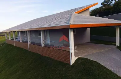 Excelente casa térrea com 03 dormitórios (1st.) à venda, 250 m² por r$ 1.390.000 - condomínio residencial mantiqueira - são josé dos campos/sp