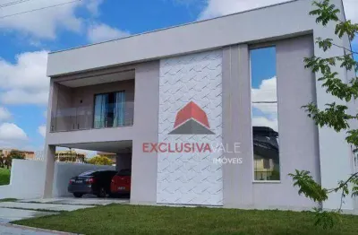 Casa com 4 dormitórios à venda, 326 m² por r$ 1.495.000,00 - condomínio residencial ecopark bourbon  - caçapava/sp