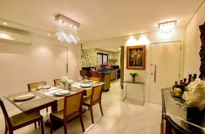 Apartamento com 3 dormitórios, varanda com churrasqueira à venda, 152 m² por r$ 1.480.000 - jardim aquarius - são josé dos campos/sp