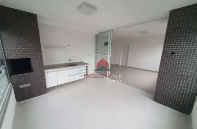 Apartamento com 2 dormitórios sendo 1 suíte, 81 m² - venda por r$ 1.010.000 ou aluguel por r$ 5.120/mês - jardim aquarius - são josé dos campos/sp