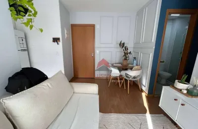 Lindíssimo apartamento planejado com 02 dormitórios à venda, 46 m² por r$ 395.000 - jardim sul - são josé dos campos/sp