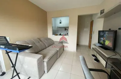 Lindo apartamento no brisa das montanhas, com 02 dormitórios à venda, 47 m² por r$ 220.000 - vila iracema - são josé dos campos/sp