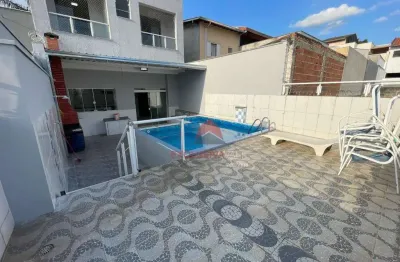 Excelente sobrado com 04 dormitórios (3st.) para alugar, 195 m² por r$ 3.550/mês - jardim santa júlia - são josé dos campos/sp