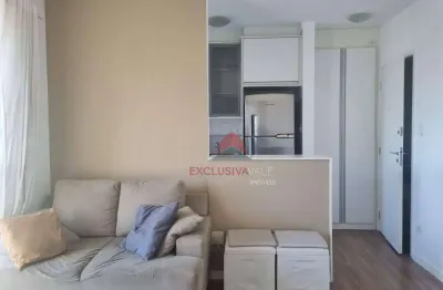 Excelente apartamento com 01 dormitório para alugar, 34 m² por r$ 2.855/mês - jardim augusta - são josé dos campos/sp