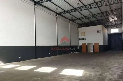 Galpão comercial aluga, área terreno 500 metros quadrados e área construídas 400 metros quadrados, chácaras reunidas, são josé dos campos-sp.