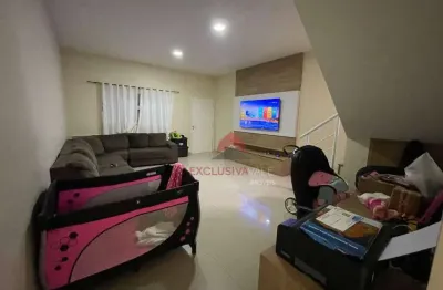 Lindo sobrado recém construído com 02 dormitórios à venda, 160 m² por r$ 425.000 - jardim santa inês i - são josé dos campos/sp