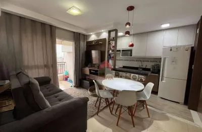 Lindíssimo apartamento com 02 dormitórios à venda, 65 m² por r$ 580.000 - parque industrial - são josé dos campos/sp