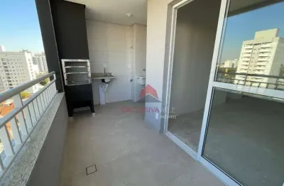 Lindo apartamento novo recém entregue com 02 dormitórios (1st.) à venda, 64 m² por r$ 530.000 - parque industrial - são josé dos campos/sp