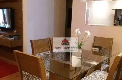 Apartamento com 3 dormitórios sendo 1 suíte à venda, 72 m² por r$ 477.000 - monte castelo - são josé dos campos/sp
