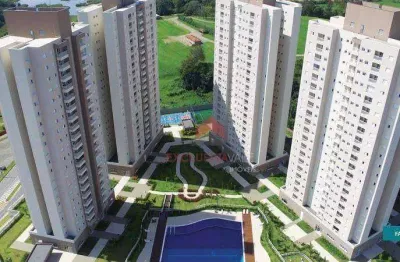 Apartamento com 3 dormitórios para alugar, 84 m² - floradas arboville - jacareí/sp
