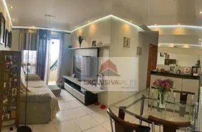 Apartamento com 2 dormitórios, 63 m² - venda por r$ 695.000,00 ou aluguel por r$ 3.661,84/mês - jardim satélite - são josé dos campos/sp