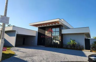 Casa com 4 dormitórios à venda, 186 m² por r$ 1.390.000 - condomínio terras do vale - caçapava/sp
