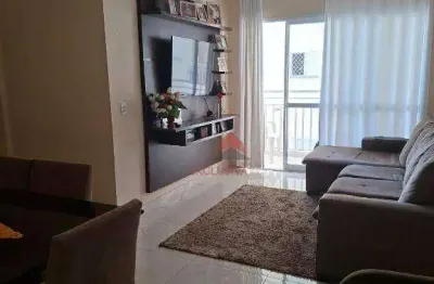Apartamento com 2 dormitórios à venda, 65 m² por r$ 430.000 - jardim américa - são josé dos campos/sp