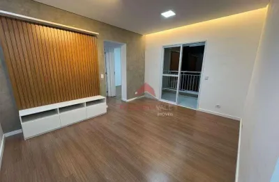 Apartamento com 2 dormitórios para alugar, 62 m² por r$ 2.910/mês - pagador de andrade - jacareí/sp