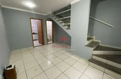 Excelente sobrado em villagio com 02 dormitórios à venda, 63 m² por r$ 260.000 - jardim são judas tadeu - são josé dos campos/sp