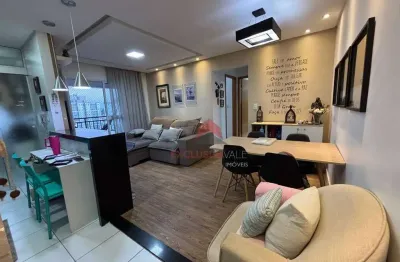 Apartamento com 2 dormitórios à venda, 65 m² por r$ 640.000,00 - parque industrial - são josé dos campos/sp