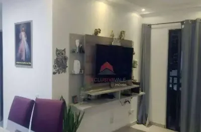 Apartamento com 2 dormitórios à venda, 69 m² por r$ 410.000,00 - monte castelo - são josé dos campos/sp