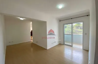 Apartamento 3 dormitórios, suíte e 2 vagas para alugar, 77 m² por r$ 2.300,00 aluguel  - jardim satélite - são josé dos campos/sp