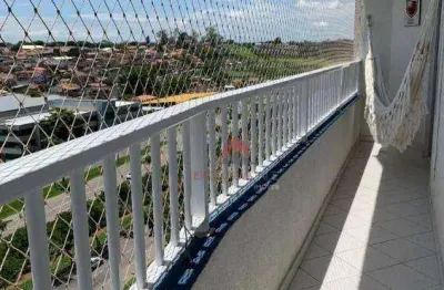 Apartamento com 3 dormitórios  sendo 1 suíte à venda, 80 m² por r$ 580.000 - jardim satélite - são josé dos campos/sp