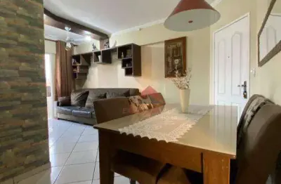 Apartamento com 3 dormitórios  sendo 1 suíte à venda, 80 m² por r$ 580.000 - jardim satélite - são josé dos campos/sp