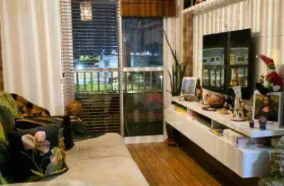 Apartamento com 3 dormitórios sendo 1 suíte à venda, 82 m² por r$ 640.000 - jardim satélite - são josé dos campos/sp