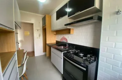 Apartamento com 3 dormitórios, suíte e 2 vagas para alugar, 77 m² por r$ 3.000/mês - jardim satélite - são josé dos campos/sp