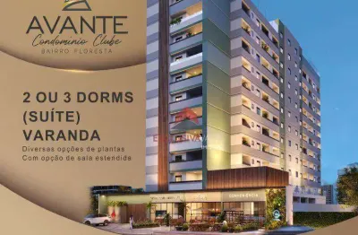 Apartamento com 3 dormitórios para alugar, 66 m² por r$ 3.750/mês - bairro da floresta - são josé dos campos/sp