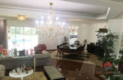 Casa com 6 dormitórios à venda, 540 m² por r$ 3.000.000,00 - parque mirante do vale - jacareí/sp