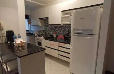 Apartamento com 1 dormitório, 70 m² - venda por r$ 810.000,00 ou aluguel por r$ 5.690,00/mês - jardim aquarius - são josé dos campos/sp
