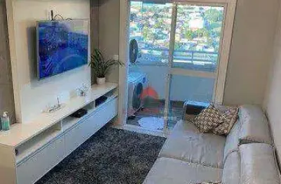 Apartamento com 3 dormitórios sendo 1 suíte à venda, 72 m² por r$ 700.000 - jardim satélite - são josé dos campos/sp