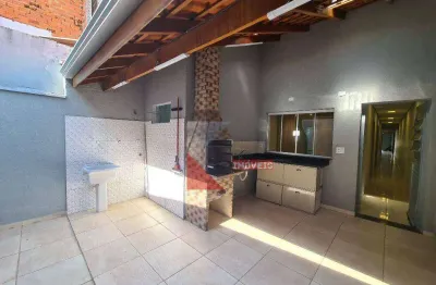 Casa com 3 dormitórios para alugar, 180 m² por r$ 3.300,00/mês - jardim são domingos - americana/sp