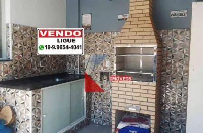 Casa à venda, 217 m² por r$ 390.000 - residencial vale das nogueiras - americana/sp