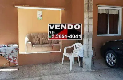Casa com 2 dormitórios à venda, 100 m² por r$ 370.000,00 - jardim san marino - santa bárbara d'oeste/sp