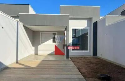 Casa com 2 dormitórios à venda, 85 m² por r$ 350.000 - jardim das orquídeas - americana/sp