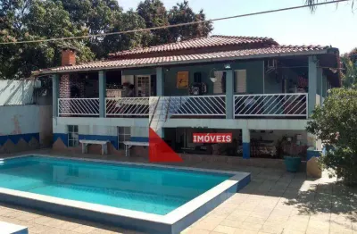Chácara com 3 dormitórios à venda, 1200 m² por r$ 580.000,00 - porto real 01 - limeira/sp