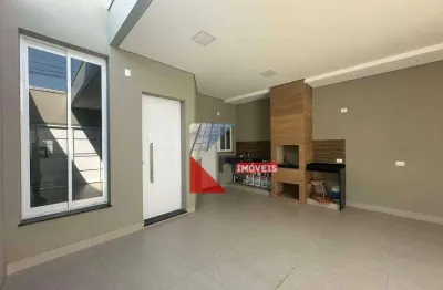 Belíssima casa com 3 dormitórios à venda, 112 m² por r$ 750.000 - parque universitário - americana/sp