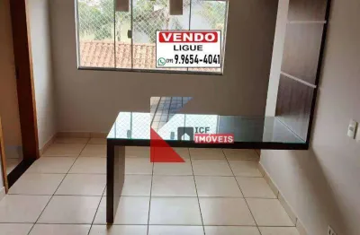 Apartamento com 2 dormitórios à venda, 60 m² por r$ 250.000 - jardim são domingos - americana/sp