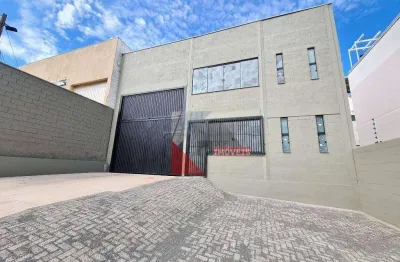 Galpão para alugar, 360 m² por r$ 8.000,00/mês - loteamento industrial machadinho - americana/sp