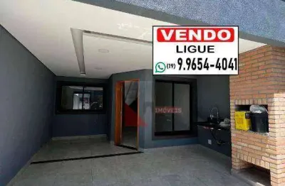 Casa com 3 dormitórios à venda, 110 m² por r$ 480.000 - jardim cândido bertini - santa bárbara d'oeste/sp