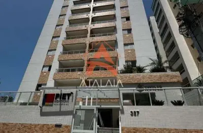 Apartamento com 2 dorms, guilhermina, praia grande - r$ 420 mil, cod: 2081