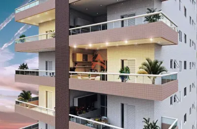 Apartamento com 2 dorms, real, praia grande - r$ 593 mil, cod: 2300