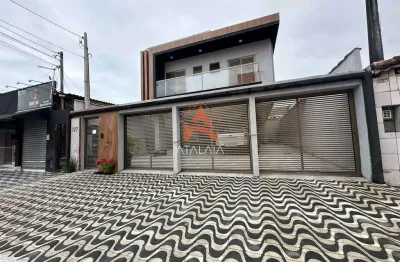 Sobrado de condomínio com 2 dorms, maracanã, praia grande - r$ 350 mil, cod: 2099