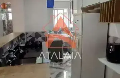 Apartamento com 1 quarto, caiçara, praia grande - r$ 235 mil, cod: 2590