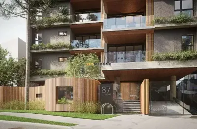 Garden lançamento 137m² , 4 suítes à venda, juvevê, curitiba, pr - gd0567
